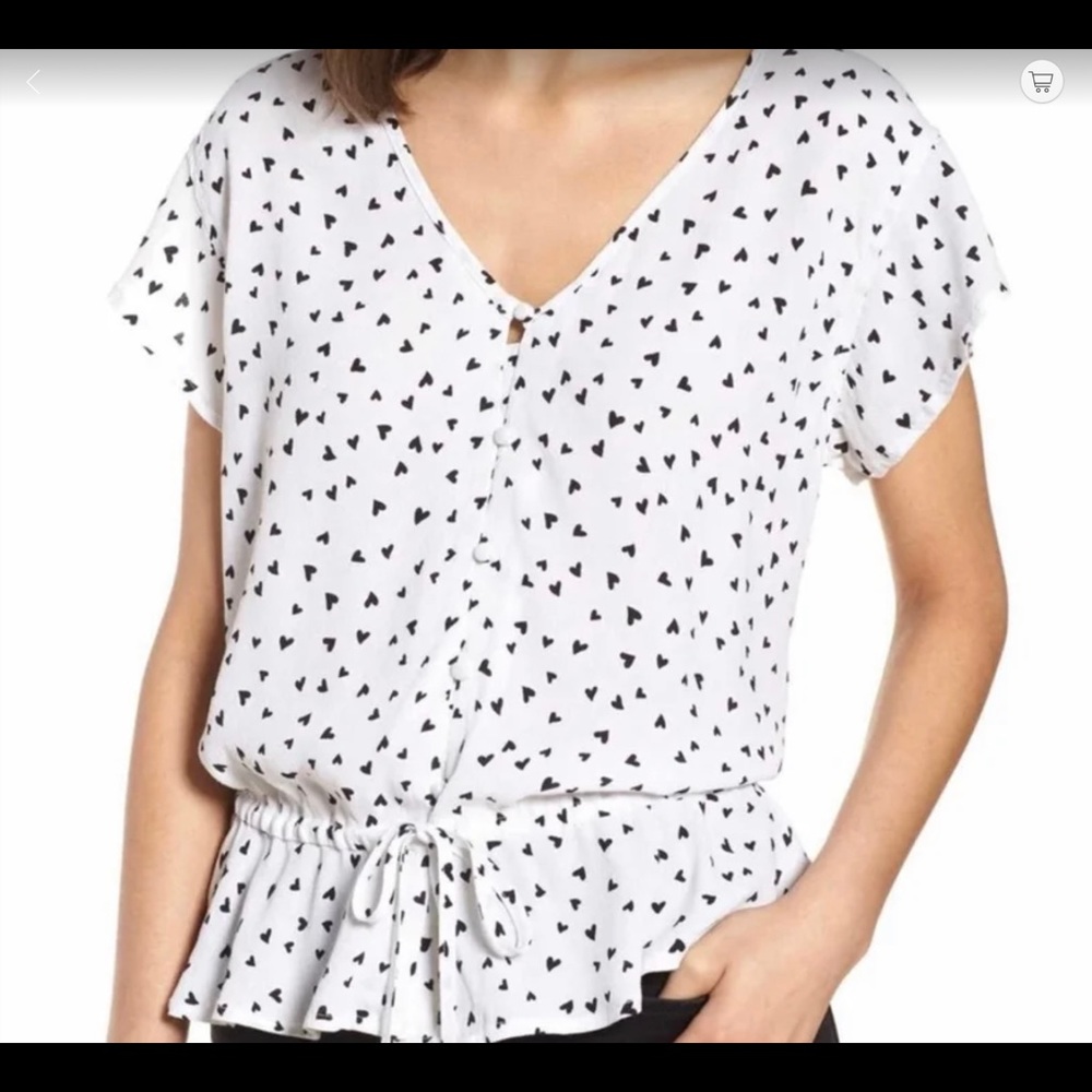 Rails Breton 🖤 print top